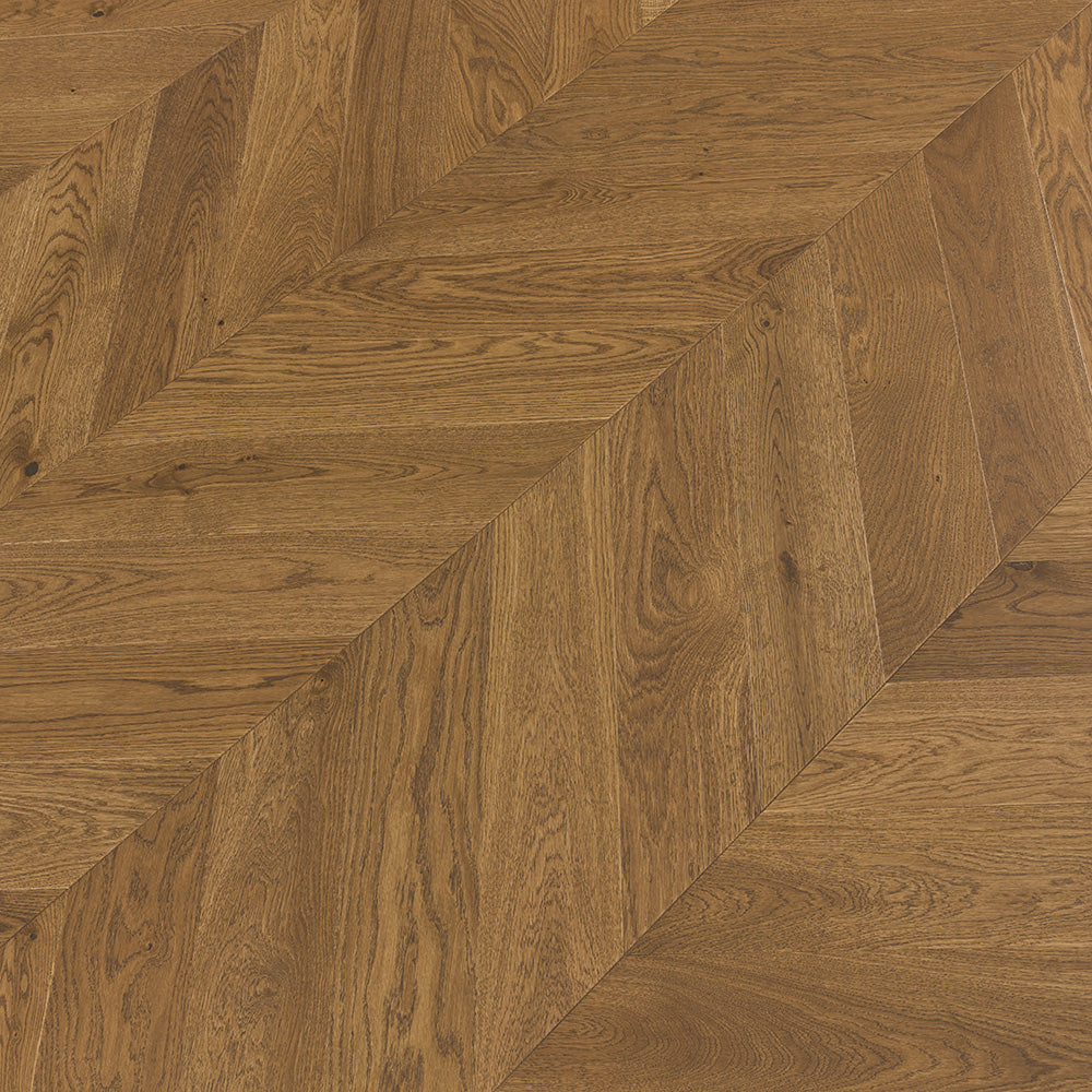 PARKET TGP 1L HRAST CHEVRON 45 LORRAINE NATURAL COGNAC MAT LAK ČETKAN 4Vm T&G
