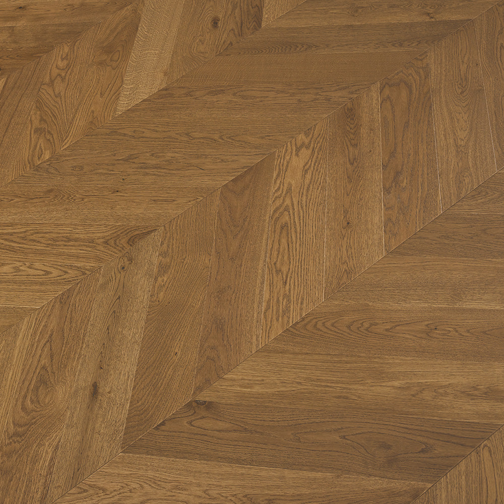 PARKET TGP 1L HRAST CHEVRON 45 LORRAINE NATURAL COGNAC MAT LAK ČETKAN 4Vm T&G