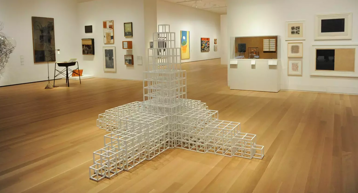 Interijer galerije s izdržljivom podnom oblogom
